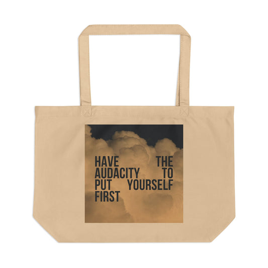 The Audacity Tote – Cloud Edition Eco- Friendly