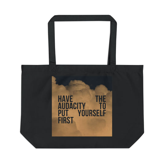 The Audacity Tote – Cloud Edition Eco- Friendly