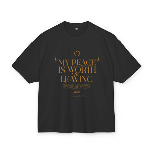 My Peace Is Worth Leaving Heavy Cotton Tee