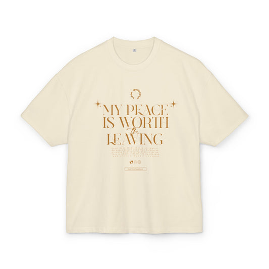 My Peace Is Worth Leaving Heavy Cotton Tee